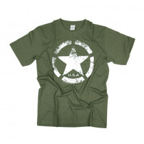 Tričko pánské US Navy zelené - XXL