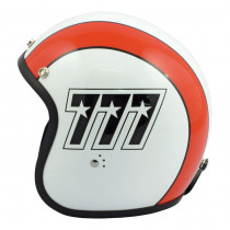 Přilba BANDIT Jet white/orange
